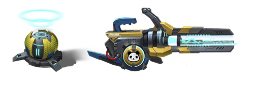 枪火战神潘塔武器图片