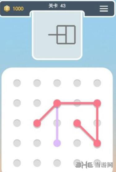 点线交织拼图第43关截图1