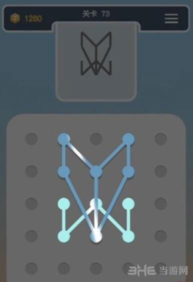 点线交织拼图第73关截图4