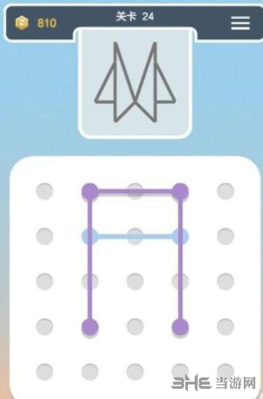 点线交织拼图第24关截图1