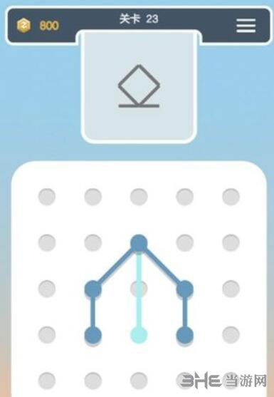点线交织拼图第23关截图3