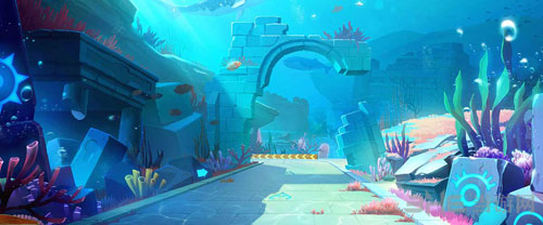 QQ飞车手游亚特兰蒂斯截图