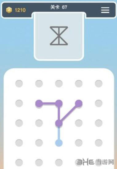 点线交织拼图第67关截图1