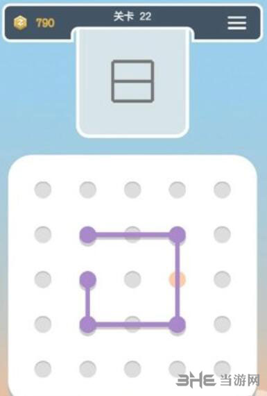 点线交织拼图第22关截图2
