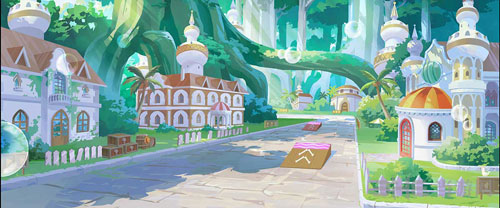 QQ飞车手游香波岛截图