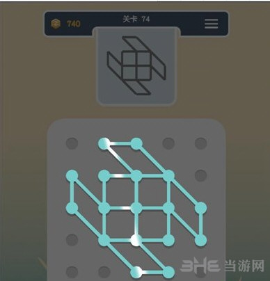 点线交织第74关截图9