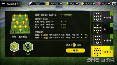 热血中超阵型2