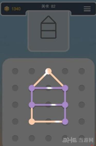 点线交织拼图第82关截图3