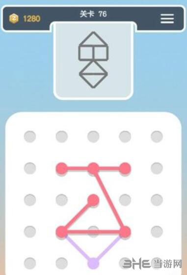 点线交织拼图第76关截图2