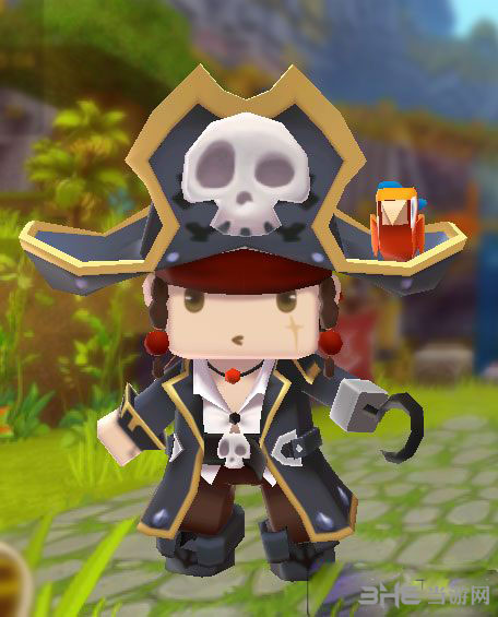 迷你世界黑帽子船长蒂奇截图
