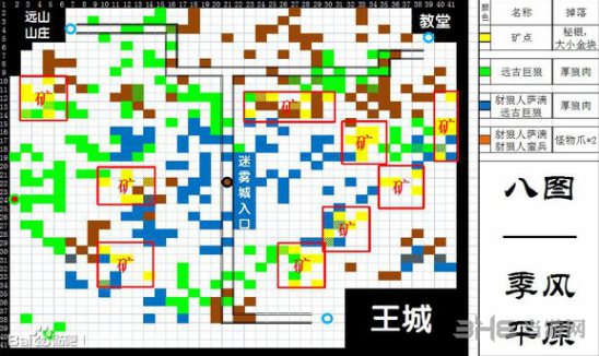地下城堡2图8分布图