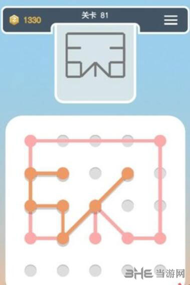 点线交织拼图第81关截图3
