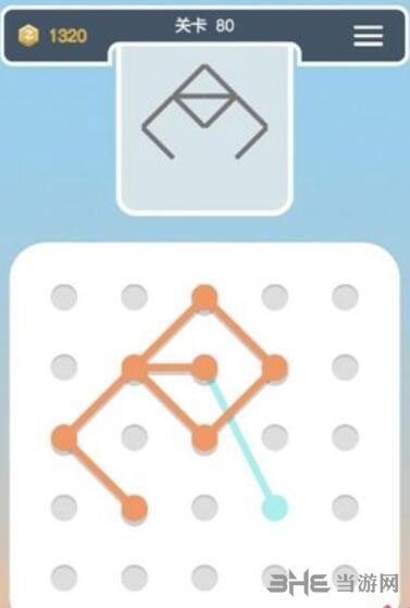点线交织拼图第80关截图2