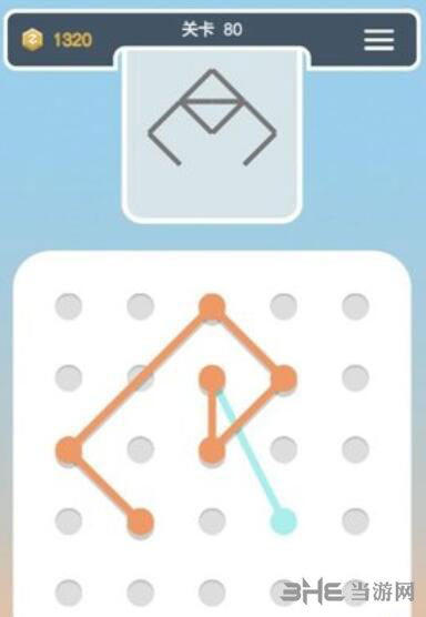 点线交织拼图第80关截图1