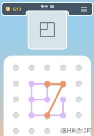 点线交织拼图第66关截图3