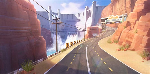 QQ飞车手游大坝截图