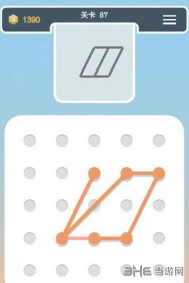 点线交织拼图第87关截图1