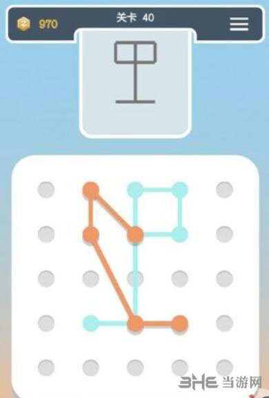 点线交织拼图第40关截图3