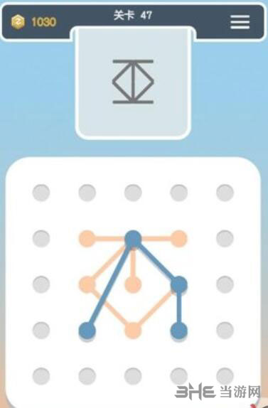 点线交织拼图第47关截图2