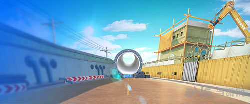 QQ飞车手游老街管道截图