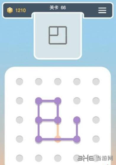 点线交织拼图第66关截图2
