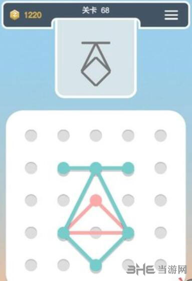 点线交织拼图第68关截图2