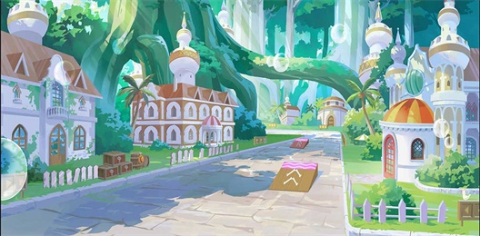 QQ飞车手游香波岛截图