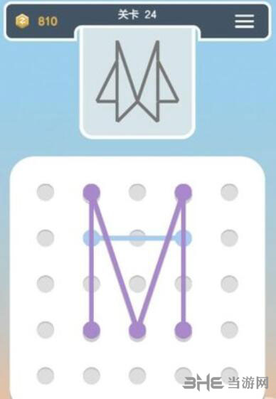 点线交织拼图第24关截图2