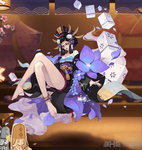 阴阳师阎魔花影阑珊图片