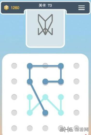点线交织拼图第73关截图2