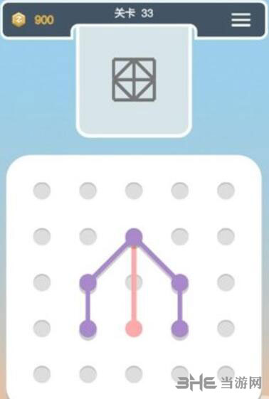 点线交织拼图第33关截图1