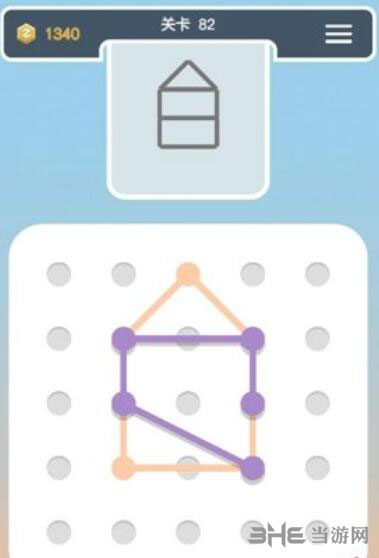 点线交织拼图第82关截图2