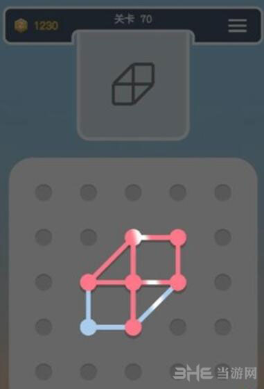 点线交织拼图第70关截图4