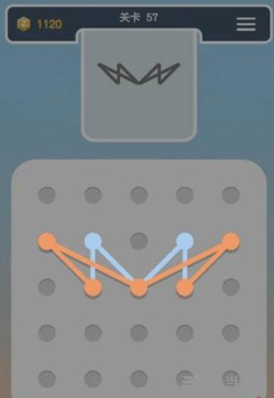 点线交织拼图第57关截图2