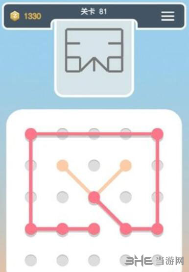 点线交织拼图第81关截图1