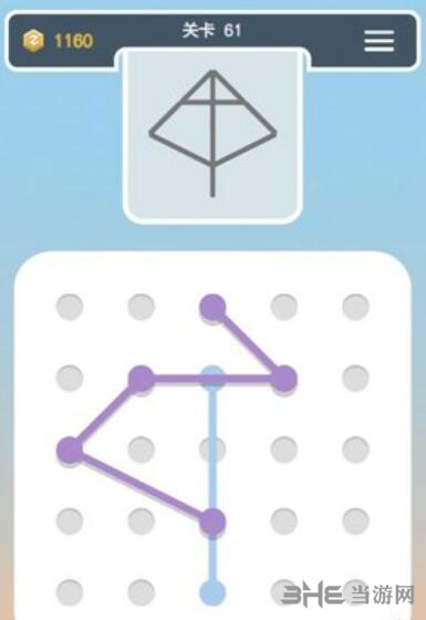 点线交织拼图第61关截图1