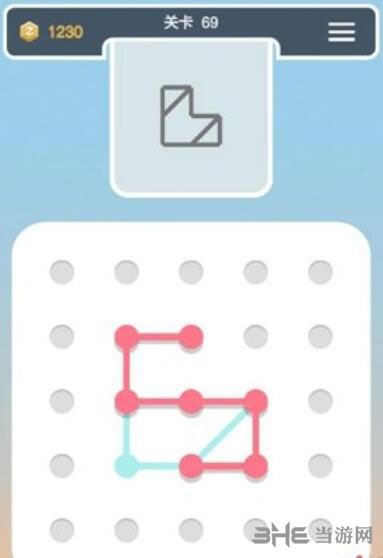 点线交织拼图第69关截图2