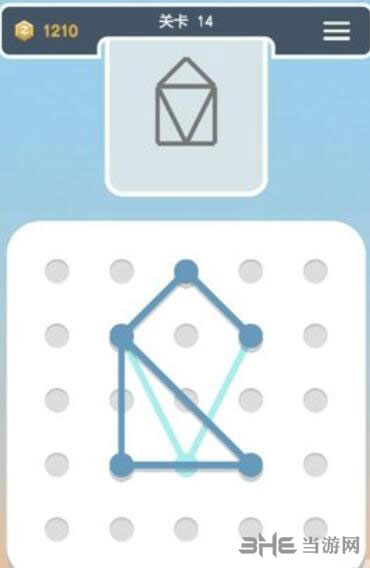 点线交织拼图第14关截图6