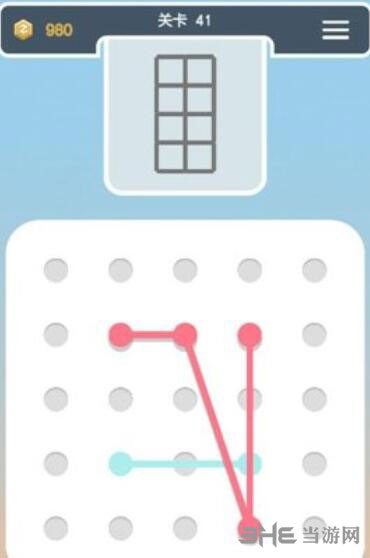 点线交织拼图第41关截图1