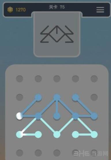 点线交织拼图第75关截图3
