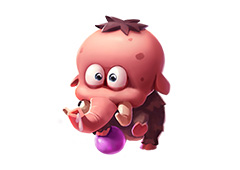 贪吃小怪兽猛犸象图片