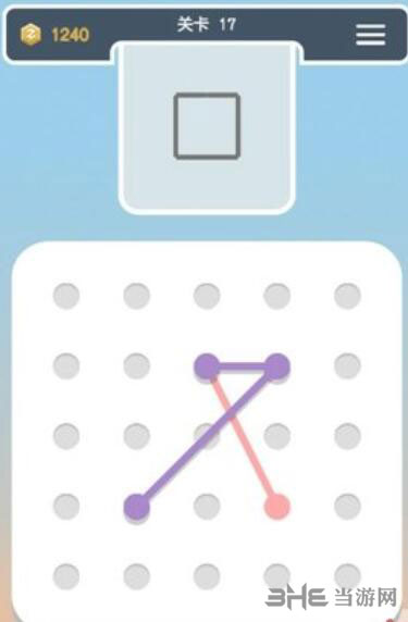 点线交织拼图第18关截图1