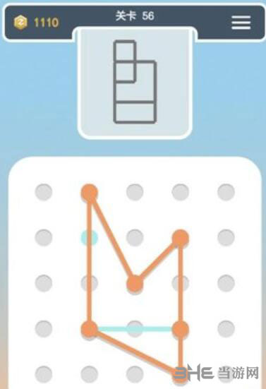 点线交织拼图第56关截图2