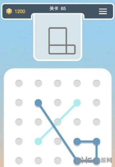 点线交织拼图第65关截图1