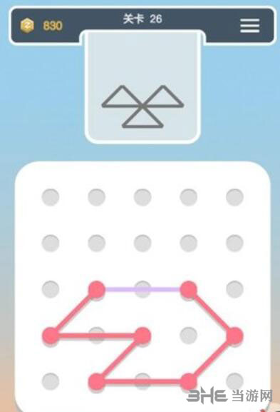 点线交织拼图第26关截图2