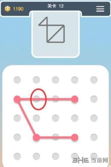点线交织拼图第12关截图1