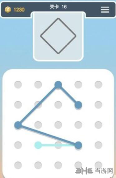 点线交织拼图第16关1