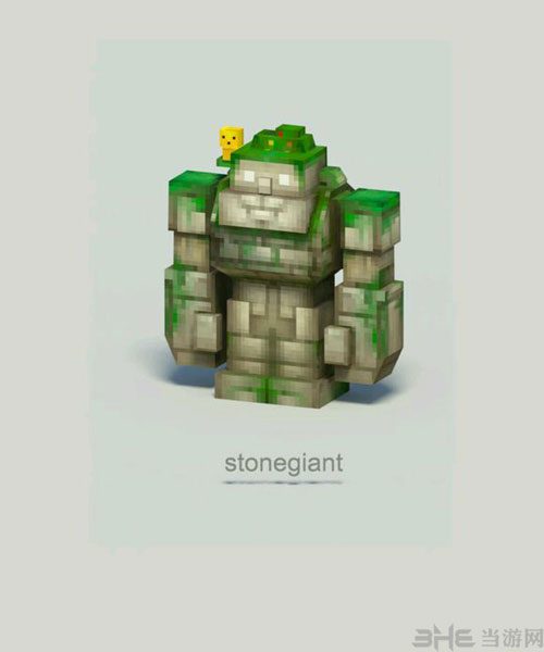 奶块苔石巨人截图