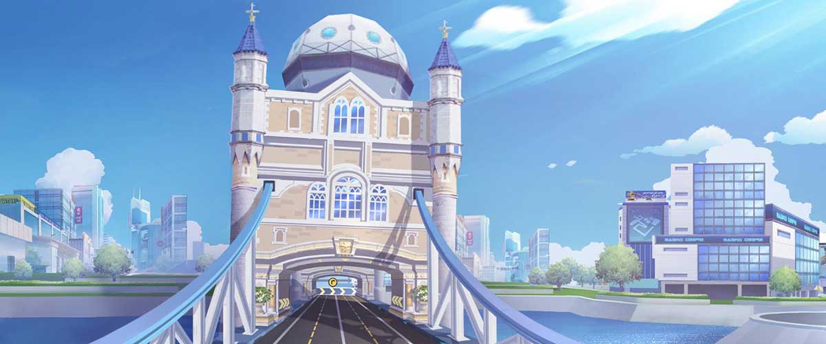 QQ飞车手游反向11城截图