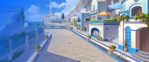 QQ飞车手游情迷爱琴海截图1